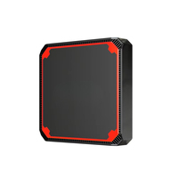 Mini Plus TV Box Android 9.0 Amlogic S905W4 Quad Core A53 Double Wi-Fi Prise en charge OEM IPTV Google Voice Youtube