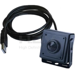 Mini <span class=keywords><strong>caméra</strong></span> <span class=keywords><strong>USB</strong></span> pour kiosque avec objectif sténopé, capteur CMOS <span class=keywords><strong>HD</strong></span> 720P, anti-vandalisme - Product Image 1