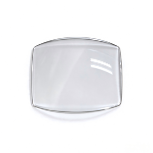 Cristal de Reloj Rectangular Curvo Transparente con Lente de Zafiro, Cristal de Reloj de Lujo con Borde Recto Pulido - Product Image 6