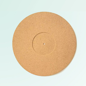 Nuevo tapete antideslizante de corcho natural para tocadiscos, antiestático y a prueba de golpes, para discos de vinilo LP de 12 pulgadas, decoración de audio para el hogar, regalo. - Product Image 4
