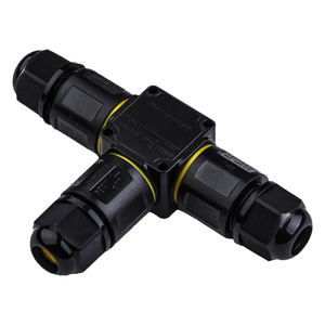 3-poliger wasserdichter IP68-Steckverbinder 2 <span class=keywords><strong>P</strong></span> 3 <span class=keywords><strong>P</strong></span> M20-Kabelstecker mit PC-Gehäuse für LED-Beleuchtung - Product Image 2