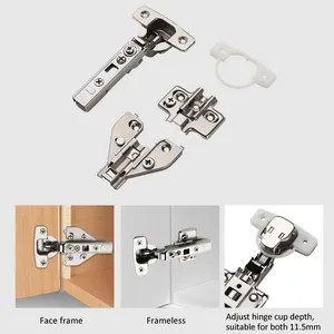 Filta 4D Aanpassing Hydraulische Buffer 35Mm Soft Closing Meubelen Kast Scharnieren