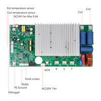 Carte de circuit imprimé haute puissance 3,5 kW 3500 W, carte de circuit de contrôle et bobine d'induction pour cuisinière à induction électrique, pièces détachées SKD