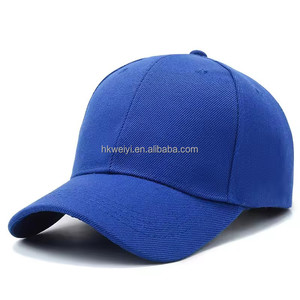 OEM Wholesale High Quality 100% Cotton Plain 6 Panel Baseball Cap Custom Embroidery Logo - Product Image 4