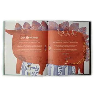 Aper & P- tablero de apertura para niños, Impresión de libro de tapa dura de alta calidad