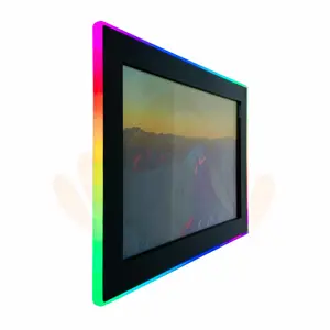 22 inch IR acrylic LED bezel vertical Touch large square lcd monitor