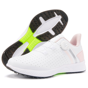 Chaussures de golf pour hommes - Chaussures de sport durables, légères et respirantes, dessus en cuir microfibre pour les activités de plein air estivales - Product Image 2