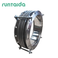 Compensateur de dilatation métallique flexible en acier inoxydable 304 personnalisé pour conduite d'échappement, marque Runtaida, pour grossistes