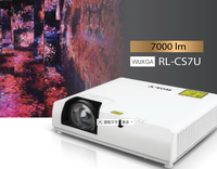 Projecteurs laser ROLY 6000 lumens à courte focale 0,5 m, prise en charge 1080P, projecteur professionnel pour musée immersif RL-CS6U