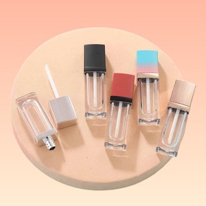 Tubes de brillant à lèvres de luxe Tubes de brillant à lèvres carrés Tubes de brillant à lèvres de 5ml - Product Image 2