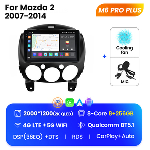 Mekede Đầu Dvd Đa Phương Tiện Cho Xe Hơi Cho <span class=keywords><strong>Mazda</strong></span> 2 2007-2014 Hệ Thống Điện Tử Ô Tô 2000*1200 Video Âm Thanh Xe Hơi - Product Image 4