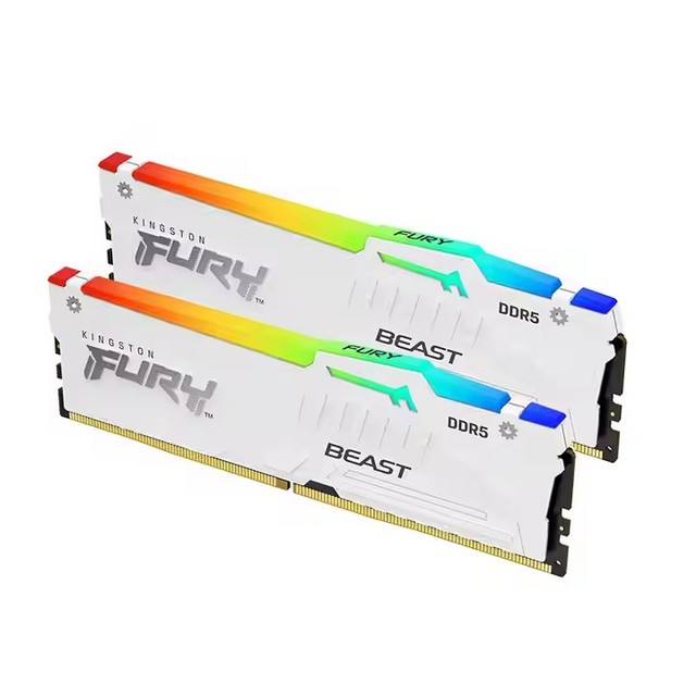 New King Ston Fury Beast DDR5 RGB16gb*2 6400Mhz Desktop Amd Intel Cpu Motherboard Memory Rams 288 Pin 1.1v