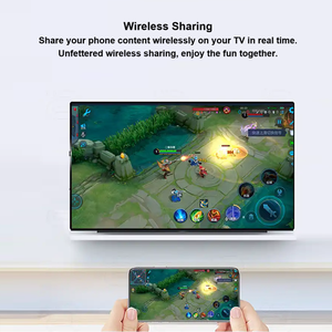 Thiết bị có bộ phát và thu video Dongle để chia sẻ màn hình không dây từ máy tính xách tay đến <span class=keywords><strong>TV</strong></span> Chromecast 4k - Product Image 3