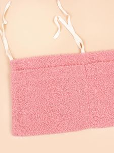 2 Taschen Baby Bedside Velvet Hanging Aufbewahrung tasche Kinderwagen Hängende Aufbewahrung tasche für Baby flasche und Spielzeug - Product Image 5
