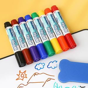 CANIA <span class=keywords><strong>MP</strong></span>-3015 Marcadores de Pizarra Blanca <span class=keywords><strong>Borrables</strong></span> de Alta Calidad para Dibujo Artístico, 8 Colores con Opción de Logotipo Personalizado - Product Image 2