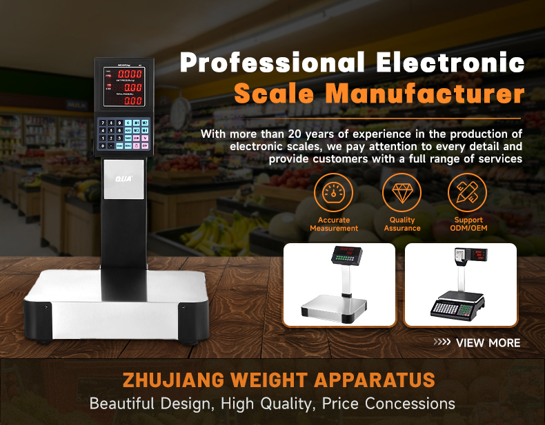 QUA TCS-60KG Digital Weighing Scale - Precision Electronic