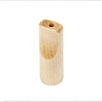 Embouts de filtre à cigares pour cigarettes à fumer personnalisés, embouts pré-roulés, bouche ronde, filtre en nid d'abeille, cône en bois de bambou