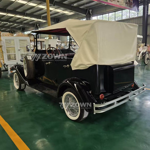 Voiture classique vintage ZOWN, finement polie, avec cadre en métal massif, idéale pour les événements de mariage, les expositions et le transport dans les sites touristiques - Product Image 6