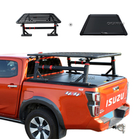 Lit de camion rétractable dur Navara Sport couvercle Tonneau couverture pour Nissan Navara NP300 D40 D22 grande muraille Steed 5 Toyota Tacoma