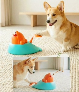 Lanzador Interactivo de Golosinas para Mascotas - Juguete de Entrenamiento con Clicker para Perros y Gatos, Alcance de 3 Metros, Juego de Rompecabezas para Estimulación Mental - Product Image 3