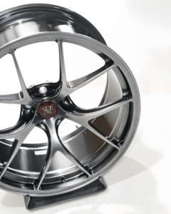 <span class=keywords><strong>Happy</strong></span> Tiger 5x5x120 112 5x114,3 Llantas Ruedas forjadas de abeto para BMW Amg Audi Maserati Ruedas de coche negras y grises - Product Image 2