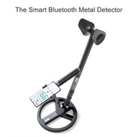 Nouveau détecteur de métaux sans fil Richmoon MD-99, détecteur d'or, indice de protection IP68, bobine de 10 pouces, sensibilité >35 cm, rechargeable par smartphone