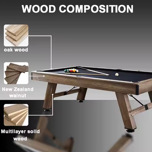 <span class=keywords><strong>Mesa</strong></span> de Juego Multifuncional 3 en 1 de 8 Pies con <span class=keywords><strong>Mesa</strong></span> de Tenis y <span class=keywords><strong>Mesa</strong></span> de <span class=keywords><strong>Comedor</strong></span> a <span class=keywords><strong>Precio</strong></span> de Fábrica - Product Image 5