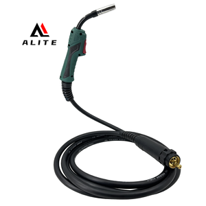 Antorcha de Soldadura MIG <span class=keywords><strong>Tipo</strong></span> 15AK con Conector Euro, Refrigerada por Aire, Ensamblaje Completo, <span class=keywords><strong>Pistola</strong></span> de Repuesto de 150A-180A para Soldadora MIG MAG - Product Image 1