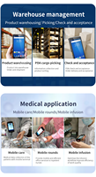 Günstiger Handheld-PDA mit Android 11, Datenerfassungsgerät, Industrielles Logistik-Smartphone, NFC-Barcode-Scanner, Robuste PDAs vom Hersteller