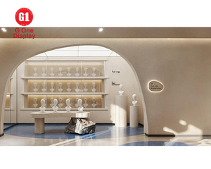 Modern Hair Salon Furniture with LED Lighting | Custom Luxury Beauty Hair Shop Interior Design & Fashion Spa Beauty Salon Decor - Product Image 6