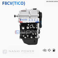 Motor de Bloque Largo de Alto Rendimiento, Nuevo, de Gasolina, 0.8L, F8CV, con Tracción Delantera para Tico