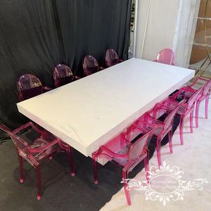 Kids Resin Baby Girl Pink <strong>Arm</strong> Ghost <strong>Children</strong> Kids Furniture Plastic PC <strong>Chairs</strong> - Product Image 2