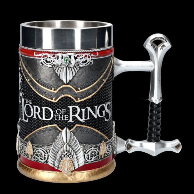 silvery-25052 Lord of the Rings Shield Cup