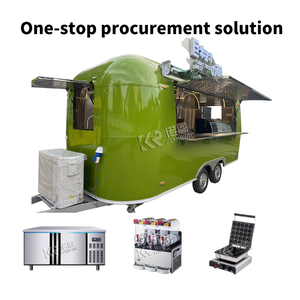 Nouveauté 2025 : Remorques de restauration chinoise pour barbecue, entièrement équipées, Camion de restauration mobile, Chariot de friture de pommes de terre, Remorque de cuisine - Product Image 3