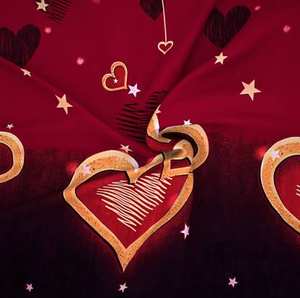 Cama de diseño 120 TC, Sábana doble de microfibra con estampado 3D, a la venta - Product Image 5