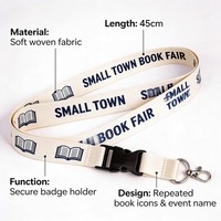 CH Wholesale Sublimation Printing Polyester Lanyards With Logo Custom Certification Keychain OEM ODM ECO Promotion Event Gifts