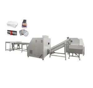 Yüksek kapasiteli endüstriyel kağıt karton belge parçalayıcı makinesi