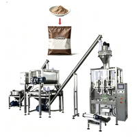 Machine automatique verticale de remplissage et de scellage pour l'emballage de poudres, épices, lait, café en sachet, farine, thé matcha et piment rouge