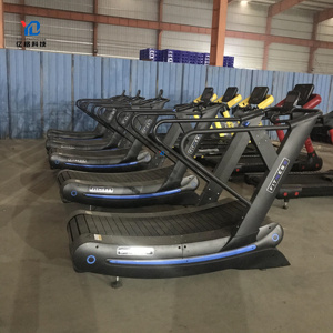 YG-T011-3 YG Fitness เครื่องออกกำลังกายแบบสายพานโค้งอลูมิเนียม รุ่นขายดีที่สุดสำหรับยิมเชิงพาณิชย์ - Product Image 3