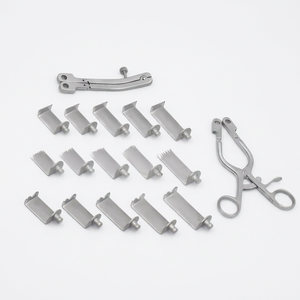 Écarteur cervical Trimline en acier inoxydable pour microchirurgie médicale, kit chirurgical orthopédique manuel pour la colonne vertébrale - Product Image 1