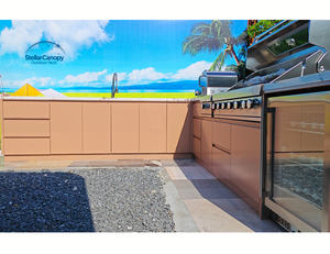 Nuevo Juego de Cocina para Exteriores y Camping 2026 con Gabinetes de Cocina para Exteriores, Isla de <span class=keywords><strong>Barbacoa</strong></span> y Fregadero - Product Image 4