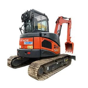 รถขุดมือสองราคาถูก รถขุด HITACHI ZX50U มือสอง รถขุด Hitachi ZX50 มือสองสำหรับขาย - Product Image 1