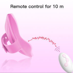 <span class=keywords><strong>2025</strong></span> Hot Sale Fernbedienung Tragbare Schmetterlings form Höschen Vibrator G-Punkt Klitoris stimulator Sexspielzeug für Frauen - Product Image 3