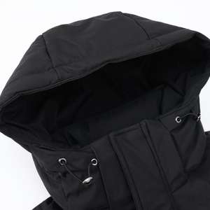 Giacca Invernale di Alta Qualità in Piuma d'<span class=keywords><strong>Oca</strong></span> Bianca e <span class=keywords><strong>Nera</strong></span>, Cappotto Caldo con Cappuccio per Donna - Product Image 3