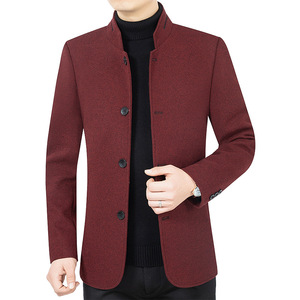 <span class=keywords><strong>Abrigo</strong></span> <span class=keywords><strong>de</strong></span> <span class=keywords><strong>Lana</strong></span> para <span class=keywords><strong>Hombre</strong></span>, Primavera y Otoño, Nuevo, Color Sólido, Chaqueta <span class=keywords><strong>de</strong></span> <span class=keywords><strong>Lana</strong></span> Sencilla y Moderna, Cuello Alto, Estilo Casual <span class=keywords><strong>de</strong></span> Negocios para Hombres <span class=keywords><strong>de</strong></span> Mediana Edad - Product Image 5