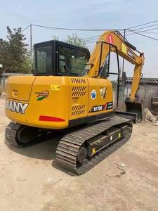 Mini-Excavatrice d'Occasion SANY SY75C SY75 7.5T 7 Tonnes 8 Tonnes, Tracteur Compact Chinois, Forte Force de Creusement, En Stock, Vente Chaude - Product Image 4