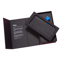 Boîte d'emballage personnalisée de luxe en papier pour étuis de téléphone portable