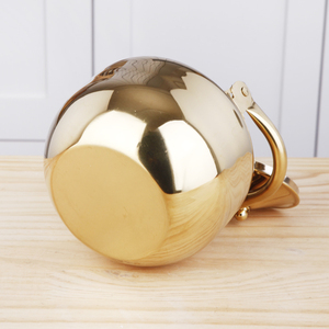 Bán buôn ấm trà Cà Phê Trà nước ấm vàng màu thép không gỉ ấm trà cho khách sạn nhà hàng - Product Image 5