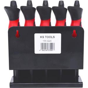 KS TOOLS-156,0220 Juego de punzones con empuñadura de protección de manos (5 uds)-EAN 4042146375907 MARTILLOS Y CINCELES - Product Image 2