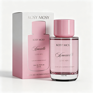 Distribuidor de Belleza Kosy Mosy, Suministro de <span class=keywords><strong>Perfume</strong></span> Amorielle Love Ladies Weekend Tea Party Herfaint, Notas de Fondo de Peonía en Polvo, 100 ml - Product Image 4